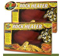 2 X Zoo Med ReptiCare® Chauffage En Pierre Pour Reptiles Et Amphibiens 10 W