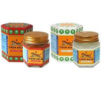 2 x19.4g Tigre Pommade soulager la douleur musculaire de massage Baume Rouge Blanc Herbal Menthol