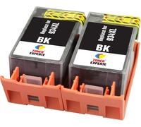 2 XL Noir Cartouches d'encre compatibles avec HP 934 934XL C2P23AE pour Imprimantes HP Officejet Pro 6230 6830 6820 6812 6815 6835 6220 - Grande Capacité