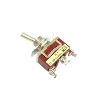 (2) XT-12B Interrupteur à bascule unipolaire à deux directions ON-ON Borne à vis Réinitialisation manuelle