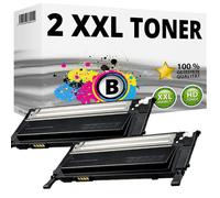 Inkadoo Lot de 2 cartouches de toner compatibles avec Samsung CLP-320N CLP-325W CLX-3185FN CLX-3185FW CLP-320