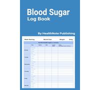 2-Year Blood Sugar Log Book: A Daily Glucose, Insulin, and Medication Tracker for Managing Type 1 & Type 2 Diabetes