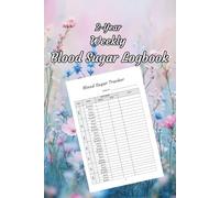 2-Year Weekly Blood Sugar Logbook: Daily Glucose Tracker for Diabetics, Tracks 4 Readings per Day (Before & After Meals: Breakfast, Lunch, Dinner, and Bedtime), Covers 104 Weeks