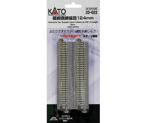 20-023 KATO Unitrack Voies Doubles 124mm Train N 1/160