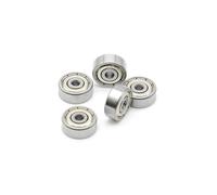 20/10 pièces 623zz 624zz 625zz 626zz 635zz 608zz 688zz roulement à billes en acier chromé roulements d'imprimante 3D portant la roue de poulie(20pcs 625ZZ)