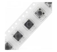 20/100 micro-interrupteurs 6×6, bouton-poussoir tactile momentané 4 broches, pas de 0,1 mm, 4,3 mm, 5 mm, 8 mm et 9 mm(6MM Reel,100pcs)