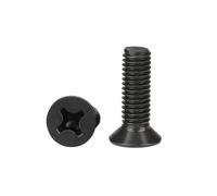 20-100 Pièces M2-M8 Vis à tête fraisée fendue cruciforme isolée en nylon, M4x20mm(50 pièces)