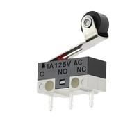 20-1000 interrupteurs de fin de course C NO NC 3 broches, bornes PCB 1A 125V, à levier à arc et à action brusque, interrupteurs à bouton-poussoir(PULLEY,20PCS)