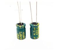 20-100pcs 450V 4.7UF high frequency Aluminum Electrolytic Capacitor 4.7UF 450V 8X12mm 20% NWPNLXEA(100Pcs)