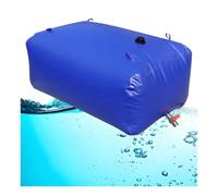 20-1070 Gallon Water Tank Collapsible Storage Container Bag Bladder Bob with Valve for Camping RV Drought-Resistant Fire-Fighting(1x0.7x0.5m/350L/92gal)