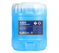 20 (1x20) Litre Mannol Antigel AG11 Antigel Concentré Bleu