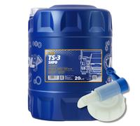 20 (1x20) Litre Mannol SAE 10W-40 Shpd TS-3 Camion Huile / 'Huile Avec