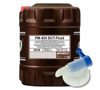 20 (1x20) Litre Pemco Imatic 453 DCT Fluid Avec Robinet de Vidange