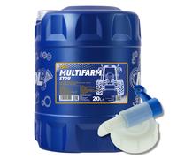 20 (1x20) Litres MANNOL 10W-30 Multifarm STOU Avec Robinet