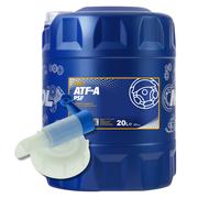 20 (1x20) Litres MANNOL ATF-A Huile De Boîte Automatique Avec Robinet