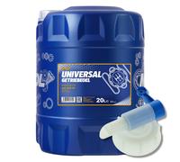 20 (1X20) Litres MANNOL SAE 80W-90 Huile De Boîte Universelle Avec Robinet