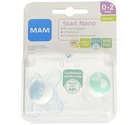 20.20010.01 MAM SUCETTE SILICONE SANS BPA - START NANO - 0-2 MOIS - 2 PIECES DEER-CURLY-