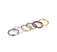 20-200pcs/sac 4-25mm anneaux de saut ouverts double boucles anneaux fendus connecteurs pour la fabrication de bijoux à bricoler soi-même résultats accessoires fournitures-acier inoxydable, 4mm X 200p