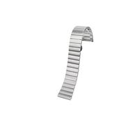 20/22mm Bracelet de montre en acier inoxydable Compatible avec Casio Small Square MTP-M300 M300D M305 MTP-1375 1374(D silver,Width 22mm)