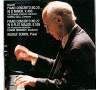 モーツァルト:ピアノ協奏曲第20番・第27番@ゼルキン(p)セル/コロンビアso. オーマンディ/フィラデルフィアo.