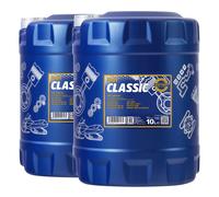 20 2x10 Liter MANNOL 10W-40 Classic Huile moteur pour volkswagen VW