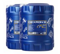 20 (2x10) Litre Mannol Dexron III G /H/F Automatique Transmission / Atf Huile /