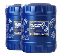 20 (2x10) Litre Mannol Dexron III G /H/F Automatique Transmission / Atf Huile /