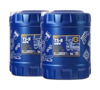 20 (2x10) Litre Mannol SAE 10W-40 Uhpd TS-5 Camion/ Tracteurs/ Huile /