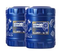 20 (2x10) Litre Mannol SAE 80W-90 Hypoid Huile de Transmission / Boîte / Axes