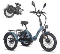 20*3 Vélo électrique Fafrees F20 Mate Upgrade , Batterie 48V21AH, 750W,25KM/H,Freins à disque hydrauliques,Autonomie 115kmKM,COC,Bleu Bleu G