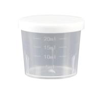 20/30/50 ml Tasse à mesurer pour médicaments avec couvercle Vieille tasse transparente multifonction en plastique doseur gobelet doseur Medicine Man E6P5