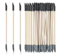 20/30 / 60pcs Artisanat Détails Sticks De Ponçage 150/280 Double Grain Pour Le Travail Du Bois Et La Modélisation Des Outils Ponçage Artisanal Détails Outils Polissage