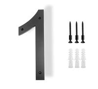 20-30 Cm Big Exterior House Number Outdoor Letters 0-9 Door Alphabet Home Numbers Address Plaque Signs On The(Number-1,30cm (12 inches))