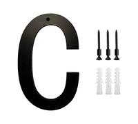 20-30 Cm Big Exterior House Number Outdoor Letters 0-9 Door Alphabet Home Numbers Address Plaque Signs On The(C,25cm (10 inches))