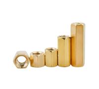 20/30 PIÈCES M2 .5 M3 M4 M5 M6 M8 Hex En Laiton Carte Mère Entretoise Femelle Espacement Vis Filetage Conseil Rack Goujon Colonne Boulon(80mm (20Pcs),M5)