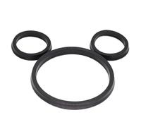 20-320mm OD 20 * 14 * 4 25 * 17 * 32 * 24 * 5.5 40 * 30 * 50 * 63 * 53 * 7 Y-1 Y Type NBR cylindre en caoutchouc Piston joint d'étanchéité rainuré joint d'étanchéité(4Pieces 80x68x8.5)