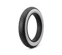 20/4.0 Pneu Fat Bike avec 20-4.0 Flanc Blanc Profil Aggressif 20 4.0 20PSI 140KPA Neige Plage Vélo Électrique