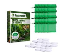 20/40/60PC Boules Anti-Souris Naturelles,Formule Végétale au Citron Menthe Gingembre-sans Produits Chimiques,100% Naturel et Non Toxique, pour L'entrepôt de Cuisine (40)