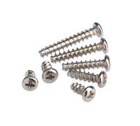 20-400 pièces type-PB M1-M5 acier au carbone nickelé empreinte cruciforme tête cylindrique pointe plate vis autotaraudeuses, M2x16mm(200 pièces)