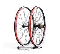 20'' 406/451 Paire De Roues pour Vélos Pliants Démontage Rapide 100/130mm Frein C/V Roues BMX 20/24H Moyeux Avant/arrière pour Cassette 8/9/10/11 Vitesses(Black,451)