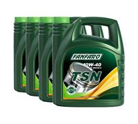 20 (4x5) Litre FANFARO 10W-40 Tsn Huile Rn 0700 / MB 229.1/VW 502.00/505.00