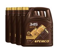 20 (4x5) Litres PEMCO SAE 5W-30 IDRIVE 345 Huile Moteur Diesel TDI