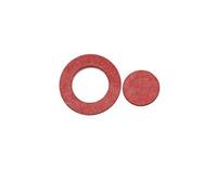 20/50/100/250/500Pcs 18650 21700 26650 Batterie Li-ion Isolation Joint Pack Cellule Orge Adhésif Papier Électrode Isolé Pads-18650 Joint, Creux Rouge, 100Pcs