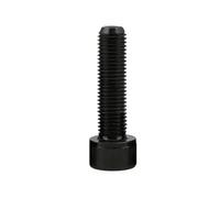 20/50/100 Pièces M2-0,4 2 Mm Noir En Acier Allié De Qualité 12,9 Vis À Tête Cylindrique Six Pans Creux DIN 912(M2 X 30mm-100pcs)