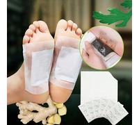 20/50/100 pièces Patch de nettoyage en profondeur pour les pieds avec charbon de bambou pour l'absorption de l'humidité et le massage des pieds, aidant à dormir et à détendre le corps et l'esprit. Cad