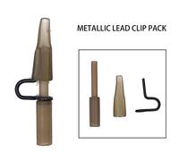 20/50/100Pcs Heavy Duty Clip de Plomb Metal avec Tail Tube en Caoutchouc Accessoires de Pêche à la Carpe (20 Pièces Clips de Plombs)