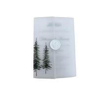 20/50/60/80/100 pièces d'enveloppe de vélin d'arbre vert Pour Les Banquets, Les Invitations