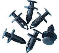 20/50pcs Auto Fastener Clip Splash Guard Bumper Trim Clips De Rivet en Plastique Push Clip 8mm Trou Fixation en Plastique, 20pcs