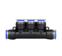 20/50PCS Pneumatic Fittings Air Pipe Connector Tube Air Hose Quick Release Fitting PE PV PU PY SA PM 4mm 6mm 8 10 12mm 16mm(PK(50PCS),4mm)