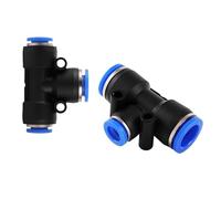 20/50PCS Pneumatic Fittings Quick Connector Air Hose Tube Connectors Plastic PE PEG 4 mm 6 mm 8 mm 10 mm 12 mm Air Hose Fitting (PE-14)